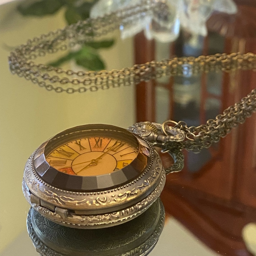 pocket watch necklace